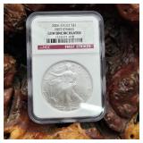 NGC 2006 Gem Uncirculated Silver Eagle