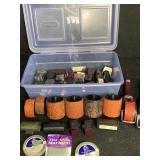 ROLLING INK STAMPS W/ INK PADS & MORE