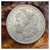 1921 D Morgan Silver Dollar