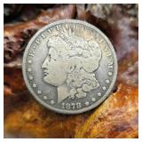 1878 S Morgan Silver Dollar