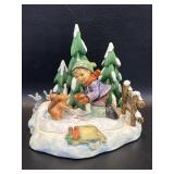 Hummel Hummelscape Autumn Frolic Boy w/ Squirrel