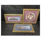 3 Glynda Turley Autographed Prints