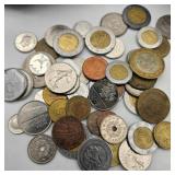 50 Misc. Foreign Coins