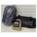 New Packable Hammock, Sleeping Bag & Duffle Bag