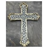 3.50" Cross Pendant Signed Alice Caviness