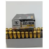 20 MONARCH ROUNDS .223 REM 55 GR FMJ AMMUNITION