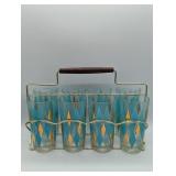 ATOMIC TURQUOISE GOLD STARBURST FEDERAL TALL