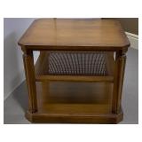 Vintage Lane Square End / Occasional Table w/