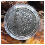 1921 S Morgan Silver Dollar (toned)