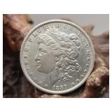 1889  Morgan Silver Dollar