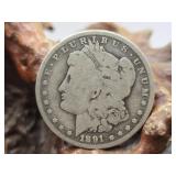 1891 O Morgan Silver Dollar