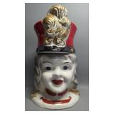 Regal Majorette Cookie Jar Stoneware 1950s