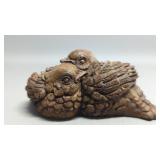 Whimsical Love Bird Sculpture