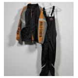 Harley Davidson Rain Suit, Jacket 2XL & Bibs XL ,