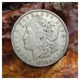 1921 D Morgan Silver Dollar