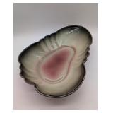 GARDEN TIME CALIFORNIA POTTERY MCM PINK CENTERED