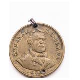 1868 US GRANT CAMPAIGN METAL