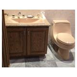 Half Bath Suite- Granite, Kohler Sink & Toilet