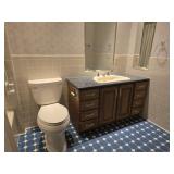 Bathroom Suite - Cabinet, Sink, Granite ++