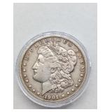 1901 O MORGAN SILVER DOLLAR
