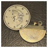 Vintage 1950ï¿½s Windsor Coin Lighter - Japan