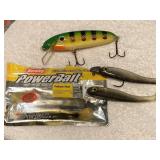 CRANE 206 CRANKBAIT MUSKY LURE W/ FLATBACK CHAD