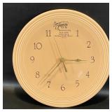 NOS Fiesta Apricot Wall Clock 60th Anniversary w/