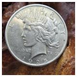 1925 Silver Peace Dollar