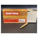 Norma 220 Swift Ammunition , 1 Box , 20 Rounds