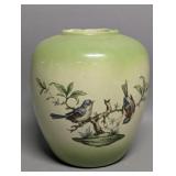Love Vintage Bird Motif Vase (chip on rim)