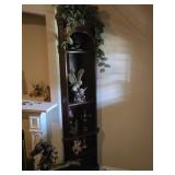 Modern Wooden Corner Shelf Unit