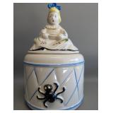 Vintage Little Miss Muffet Cookie Jar