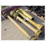 Three PTO Shafts for Equipment