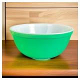 Vintage Pyrex 403 Primary Colors Green Nesting
