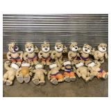 A DOZEN BUBBA BEARS HARD PLASTIC UNTESTED