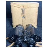 VINTAGE EMSON BINOCULARS 7x50 W/ ORIGINAL LEATHER