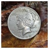 1922 Silver Peace Dollar