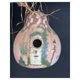 Hand Painted Gourd Birdhouse