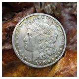 1890 Morgan Silver Dollar