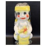 Vintage Indian Boy Chalkware Bank , Fair Prize