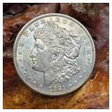 1921 D Morgan Silver Dollar