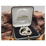 Sterling Frank Meisler Temple Pendant