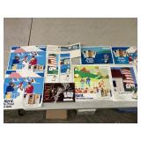 KENT CIGARETTES PAPER ADVERTISING W/ METAL SIGN