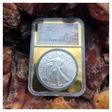 NGC 2025 Early Releases MS70 Silver Eagle