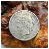 1923 D Silver Peace Dollar