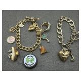Vintage Juicy Couture Charms Toggle Bracelets