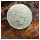 1925 Silver Peace Dollar
