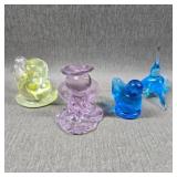 Vintage Bluebird of Happiness Birds w/ an Angel