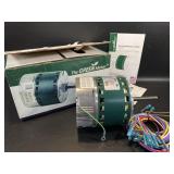 New EVAC 1/2 HP Blower Motor SNTech Green Motor