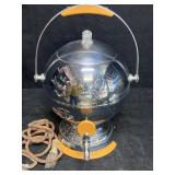ART DECO MANNING-BOWMAN COFFEE PERCOLATOR CHROME